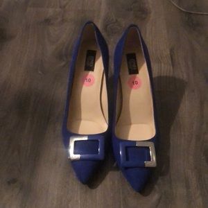 Jones New York Blue Cobalt shoes